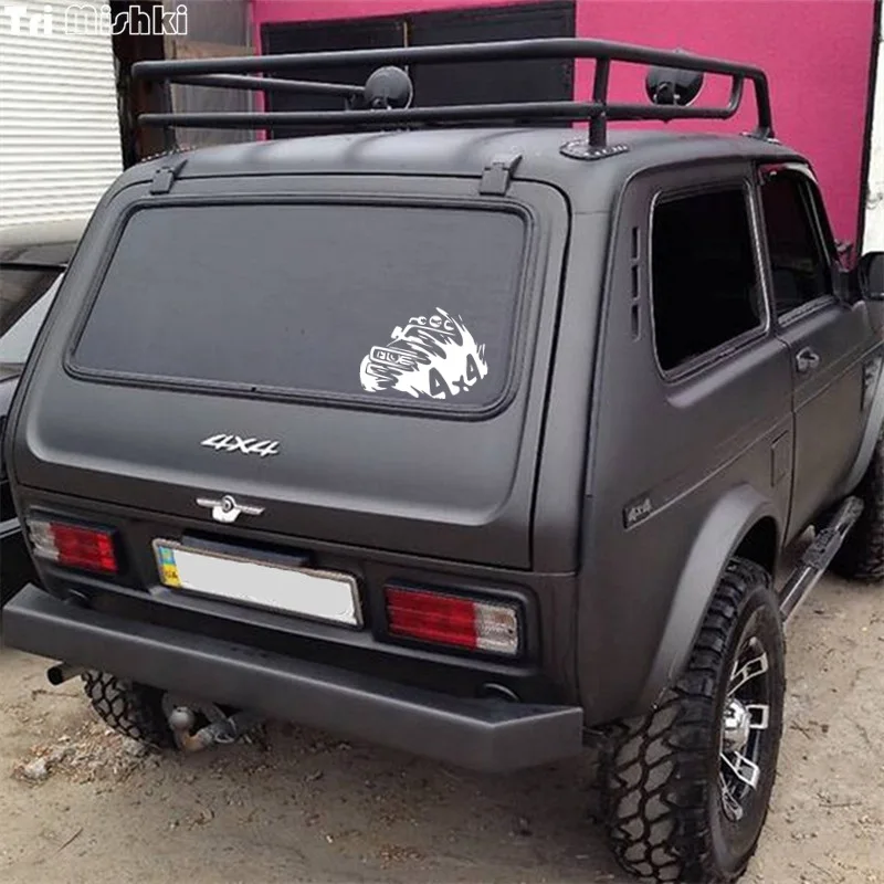 Tri Mishki HZX044 14.2*20см наклейки на авто lada niva 4x4 off road лада нива 4х4 наклейки на автомобиль наклейка на авто виниловые наклейки на мотоцикл акссесуары свет