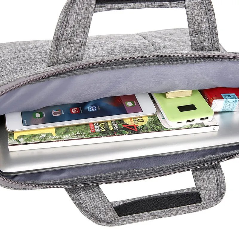 16 дюймов мужской простой портфель Ткань Оксфорд Водонепроницаемая износостойкая сумка для ноутбука Лучшая-WT