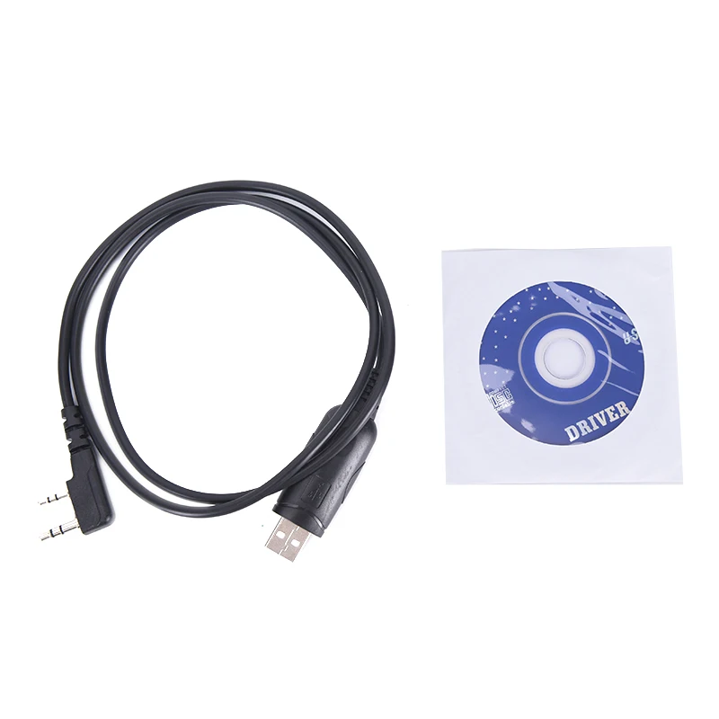 USB Кабель для программирования и CD для Baofeng UV-5R UV-3R+ VEV-3288S для FDC Ручной радио FD-268A для KenWood двухконтактный RIBLESS