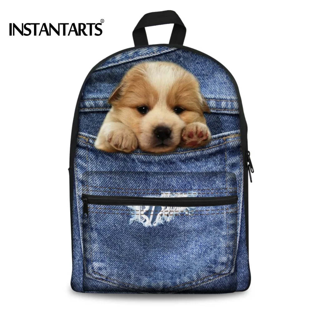 puppy backpack for school