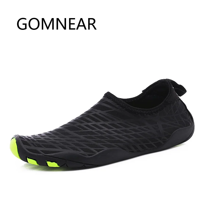 

GOMNEAR Men Aqua Water Shoes Outdoor Sport Shoes for Men Women Lightweight Breathable Fishing Sneaker Quick Drying Swimming Shoe