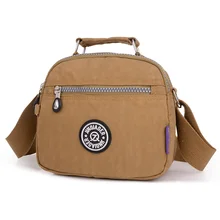 2017 NUEVO diseño Lindo de Doble cara Bolsas Mensajero de Las Mujeres Pequeñas Bolsas de asas de Las Señoras Bolsos crossbody bolsa de Hombro de nylon Impermeable