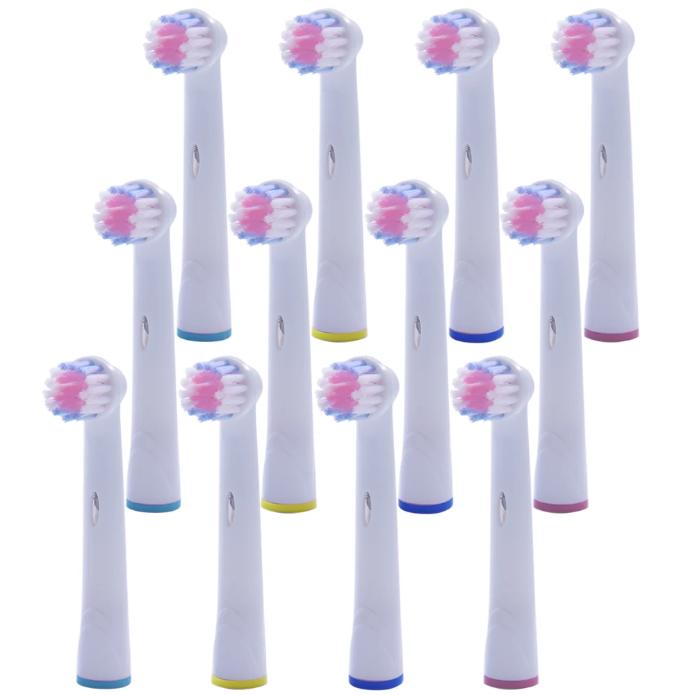 

12 Pcs Electric Replacement Toothbrush Heads for Oral-B Compatible with Power/Pro health/Triumph/3D Excel/Dual Clean vitality