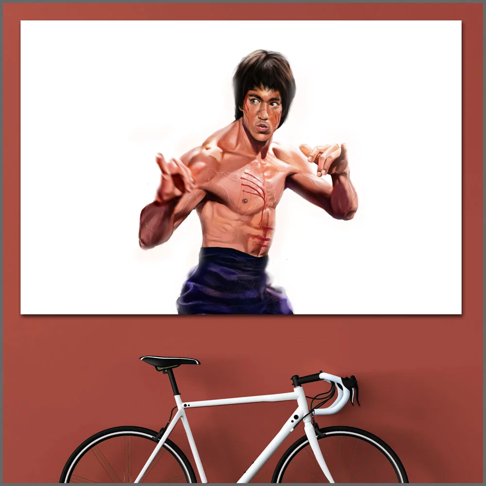 Aliexpress.com : Buy Large Size Wall Art Martial artist frederika