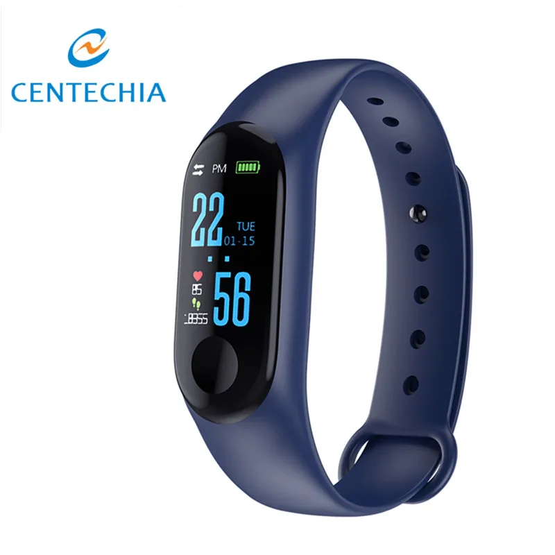 

Smart Bracelet M3 Wristband Waterproof Touch Screen Bluetooth Control Fitness Pedometer For iphone With Heart Rate Function