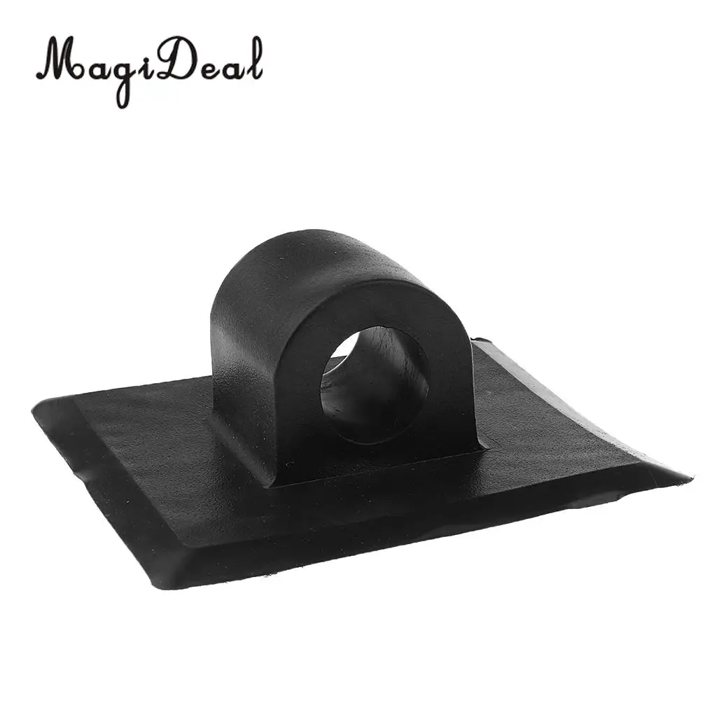 MagiDeal 2 Pieces Kayak Fishing Boat Engine Motor Mount Stand Holder Bracket Black/White