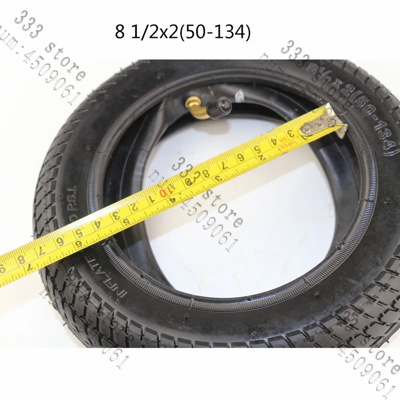 8 1/2X2(50-134) шины внутренней трубки с сплав обода колеса для газовых электрический скутер 8,5x2 шина грузовика