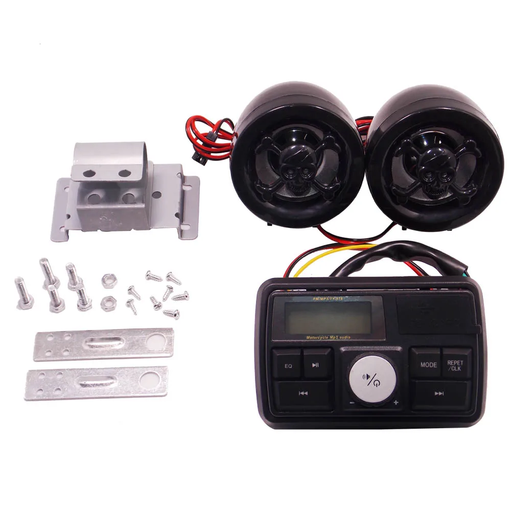 Buy Motorcycle Handlebar MP3 Player Speakers Motorbike