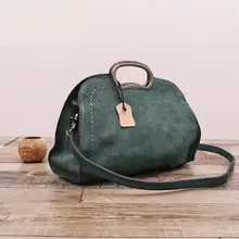 Nuevo Diseñador Del Bolso de Hombro Bolso de Las Mujeres de Moda de Cuero Genuino de la Vendimia Retro del Zurriago del Estilo Hobo Totes Femeninos Bolsas Femininas
