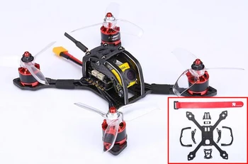 

1PC Shell Frame Kit 144mm Wheel Base 3mm Bottom Board Kevlar Blended For FPV 1306/1406/1407/1408 Motor 3inch Prop