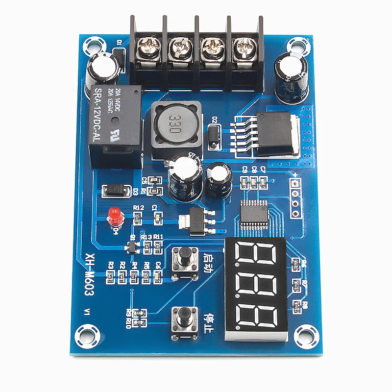 WAVGAT модуль управления зарядкой XH-M603 цифровой светодиодный дисплей хранения литиевая батарея зарядное устройство переключатель защиты