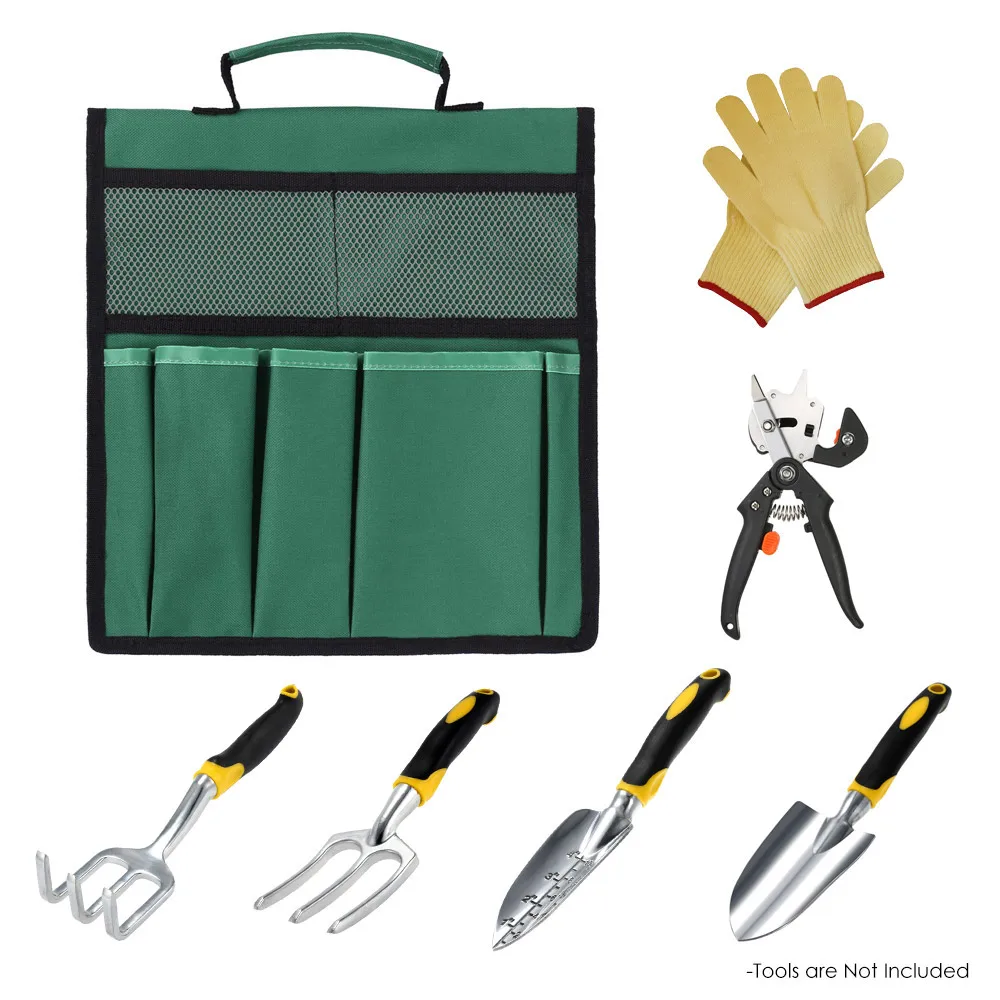 

Foldable Stool Tool Storage Bag 600D Oxford Fabric Garden Tool Bag Tool Pouch For Kneeler Bench Folding Bag Stool Side Pocket