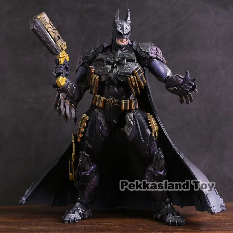 Play Arts Kai DC COMICS Super Hero NO.14 Batman Armored PVC Action Figure Collectible Model Toy