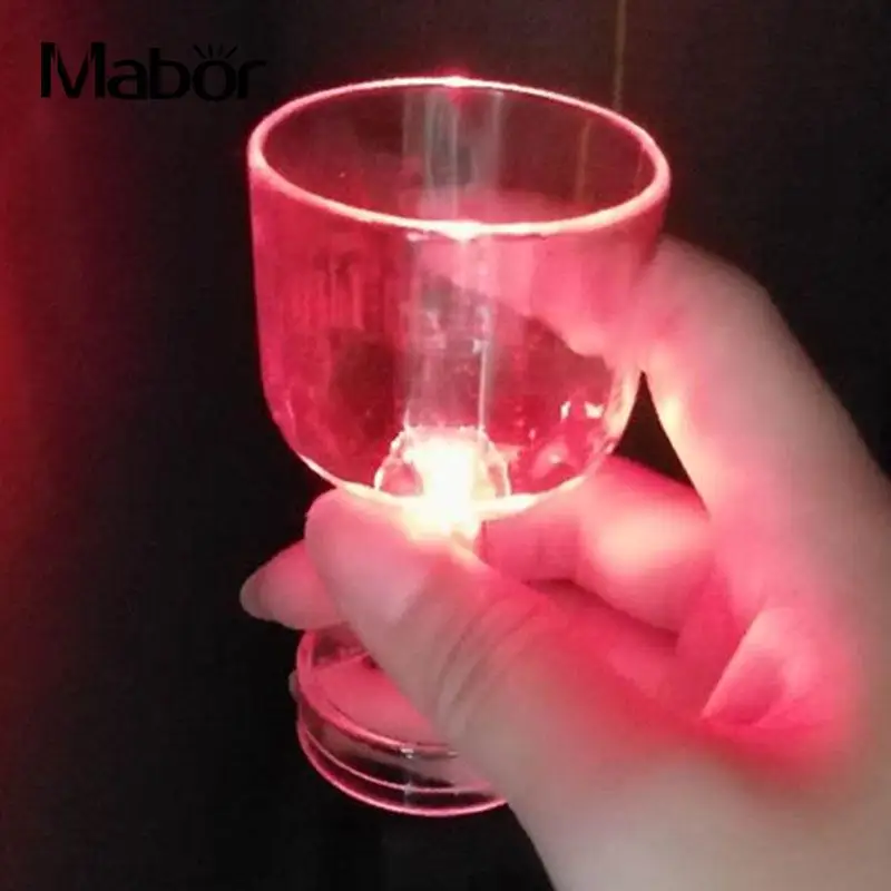 Mabor светящаяся светодиодная чашка для вина Виски 5050 цветная Ночная лампа