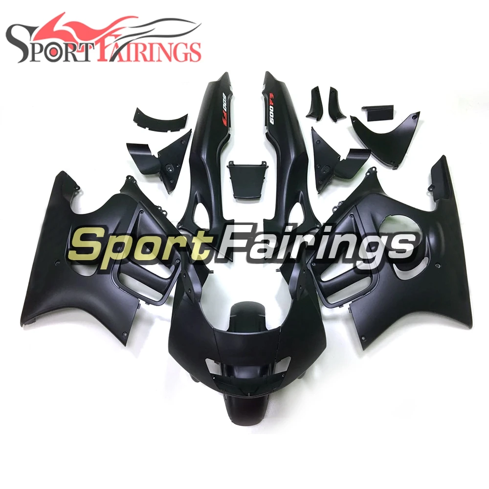 Впрыски Обтекатели для Honda CBR600 F3 1997-1998 ABS пластик полный мотоцикл обтекатель с комплектом кузова Cowling матовый черный корпус