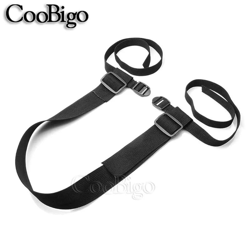 

3.3" Length Outdoor Backpack Camping Mattress Sleeping Bag Tent Yoga Mats Strap Adjustable Tied Band Tri-Glide Slider Buckle