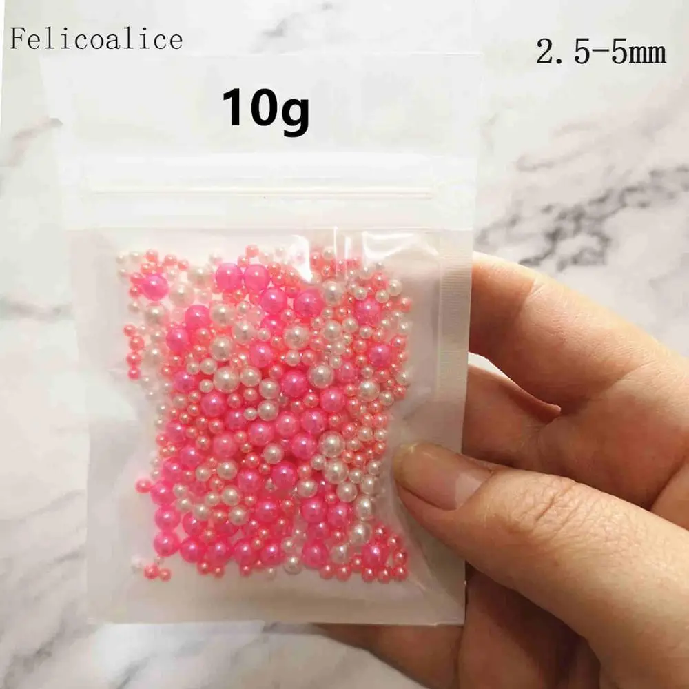 10g/Bag Slime Additives Supplies Bingsu Beads Accessories DIY