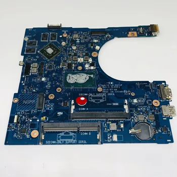 

Laptop motherboard for DELL Inspiron 5759 5559 I7-6500U PC Laptop Mainboard CN-0F1J0W 0F1J0W AAL15 LA-D071P full tesed DDR3