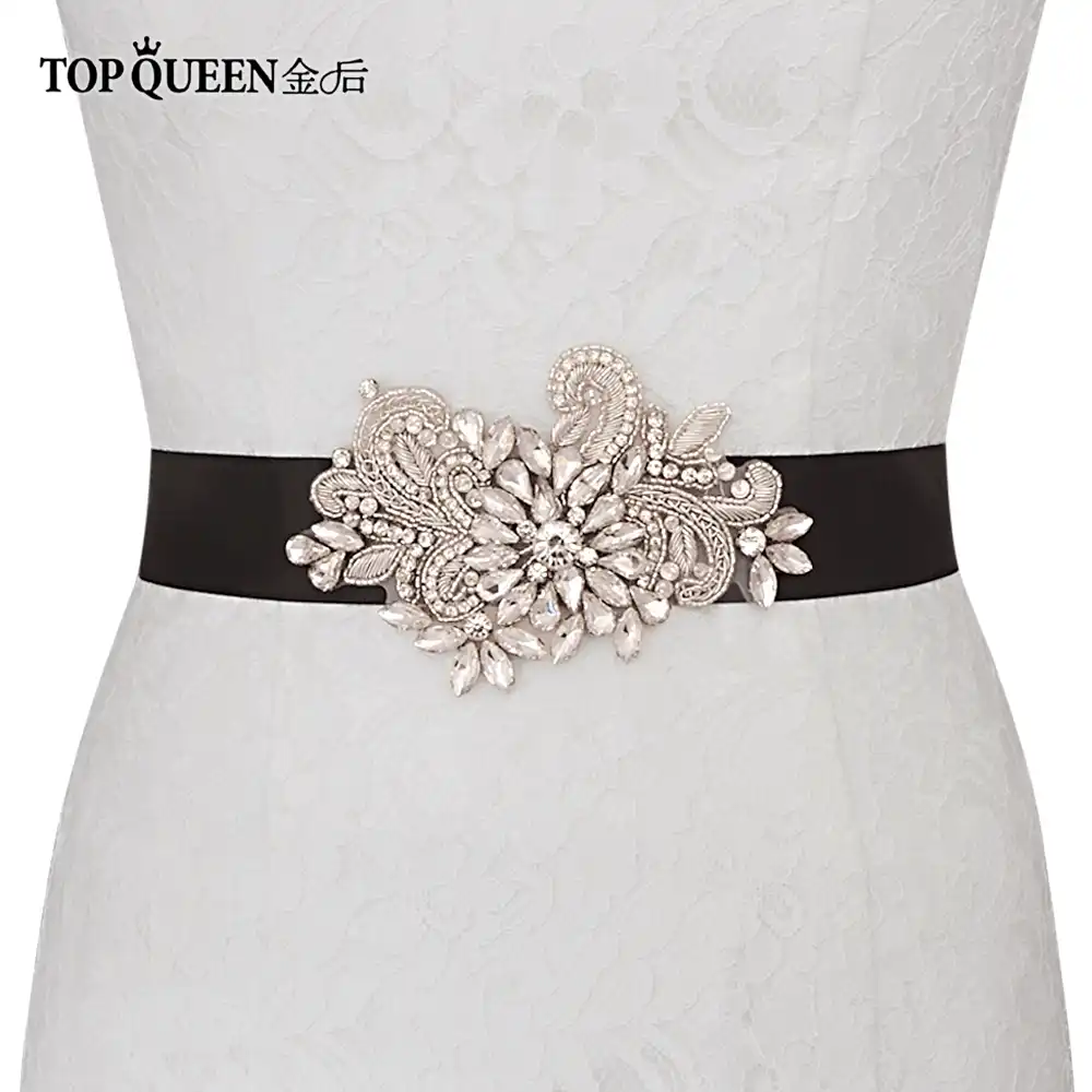 wedding belts for lace dress
