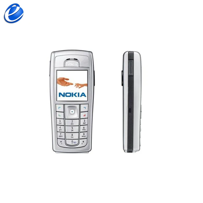 6230i разблокированный мобильный телефон Nokia 6230i Triband камера 1.3MP Buetooth MP4 дешевый мобильный телефон Восстановленный