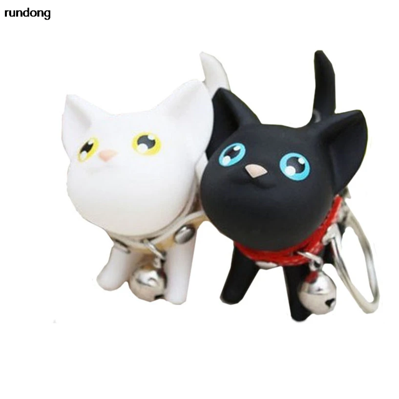 Модный милый мультяшный кот Подвеска Брелок котенок брелок с котом трясти