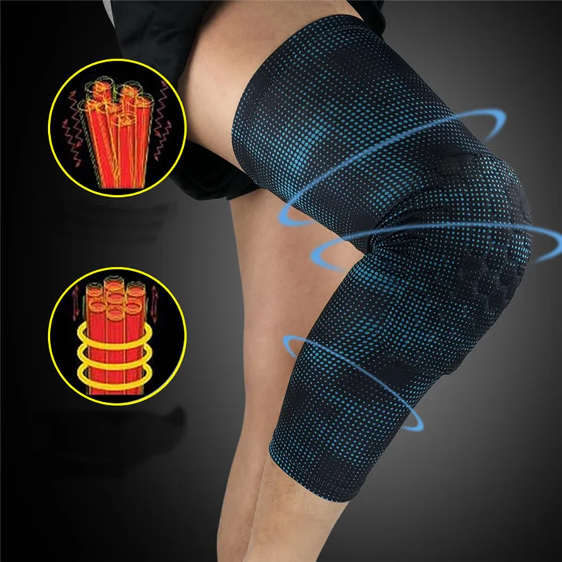 Breathable Basketball Knee Pads Sports Professional Safety Knee Calf Leg Sleeve Honeycomb Pad knee protector brace support #3j19 (21)