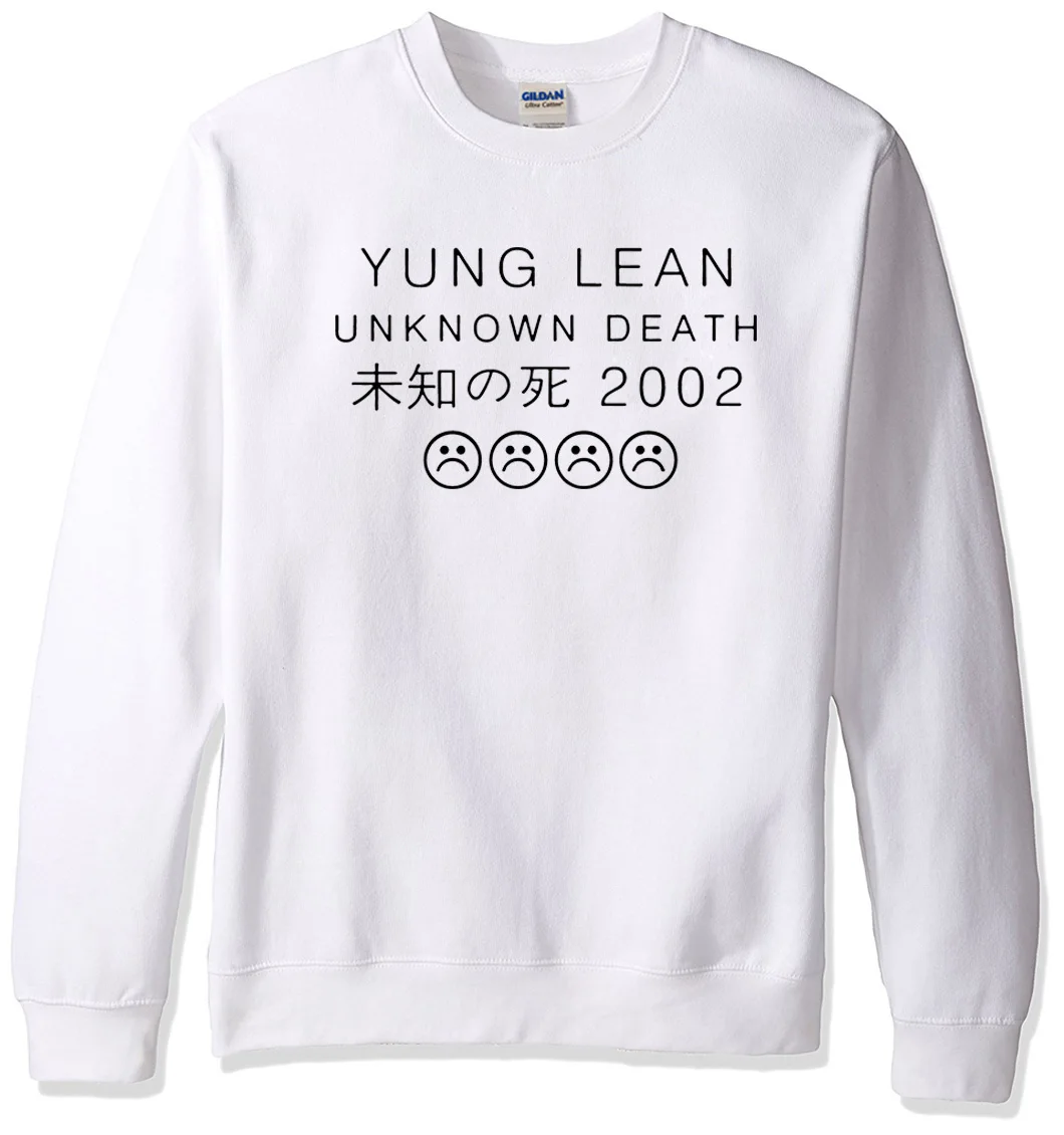 Мужская Спортивная Толстовка Yung LEAN UNKNOW DEATH новая в стиле хип хоп весна зима 2019|fashion