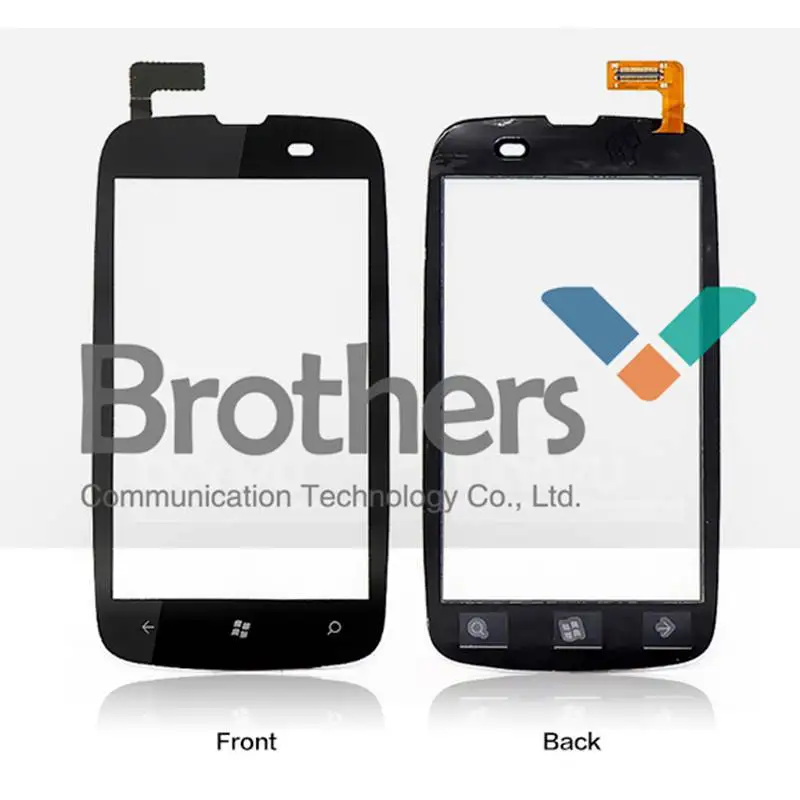 NOK0031 Outer Glass Panel Touch Screen Digitizer Replacement Part For Nokia Lumia 610 N610(3)