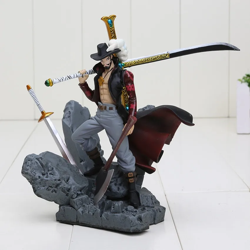 15CM Anime One Piece Dracule Mihawk PVC Action Figure model Toy on ... - 15CM Anime One Piece Dracule Mihawk PVC Action Figure MoDel Toy
