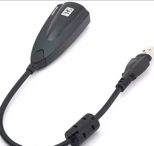 

by dhl or ems 500pcs 5HV2 External USB Sound Card 7.1 Channel USB To 3D CH Virtual Channel Sound Track Audio Adapter