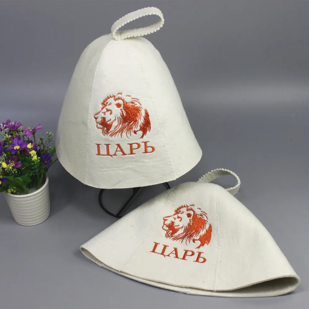 2016 new style wool felt bath cabinet sauna hat(2P...