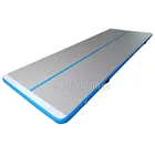 <+> 4x1x0.1m Надувной воздушный трек Гимнастический Airtrack Кувыркающийся воздушный коврик 13-футовый ①