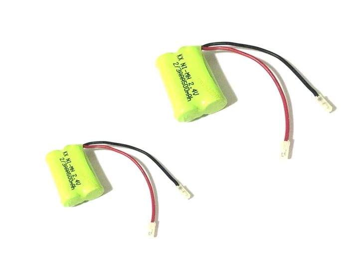 Pkcell 4pcs 2/3 AAA 400mAh 1.2V Ni MH LSD Rechargeable Battery for Toys / Alarm / Clock