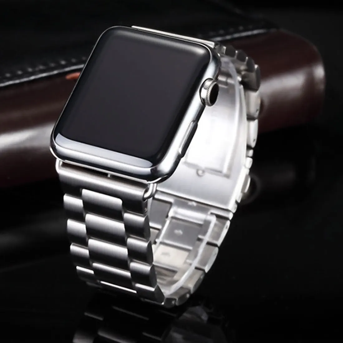 

Stainless Steel Strap for Apple Watch Band 38mm 40mm Link Bracelet Watchband for iWatch 4 3 2 1 Metal Wristband