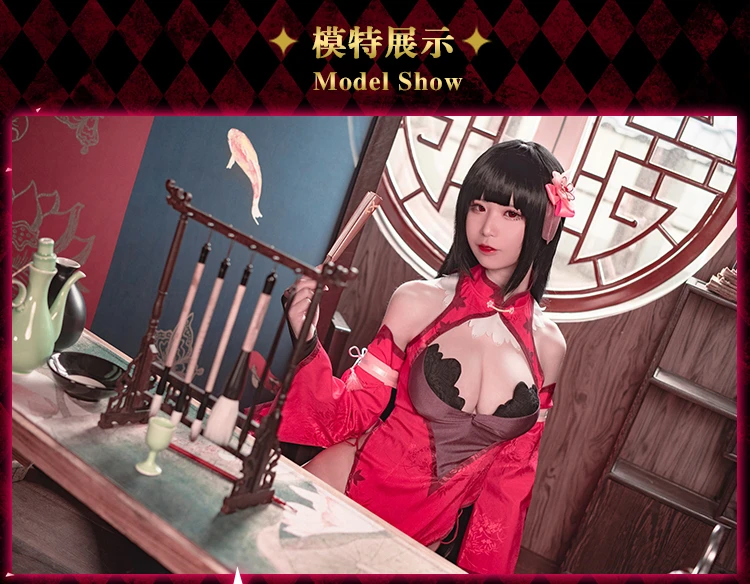 Jabami Yumeko Kakegurui Yumeko Jabami Аниме Косплей Костюм Jabami Yumeko cheongsam китайское платье сексуальный костюм