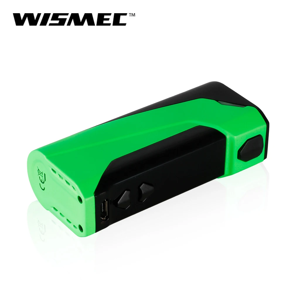 Оригинал Wismec CB 60 бокс мод встроенный 2300mah аккумулятор 60W выход батарея Vape MTL