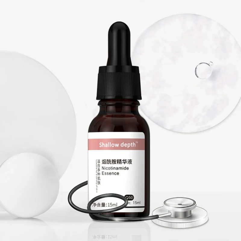 Nicotinamide Эфирная жидкость увлажняющая питательная сужающаяся поры осветляет тон кожи Nicotinamide сыворотка эссенция для лица 15m P1