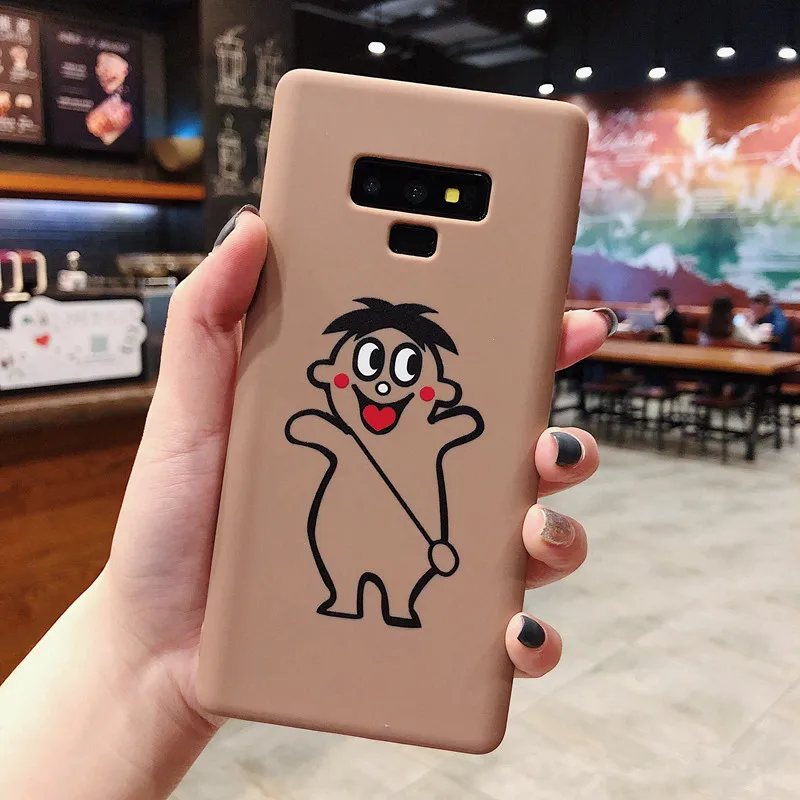 Soft Silicone Case For Samsung Note 8 9 case (4)