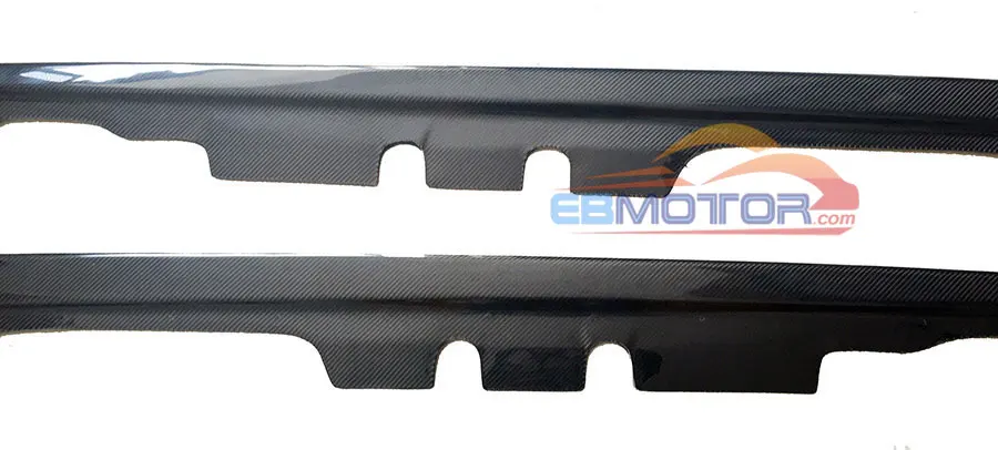 E Style Real carbon fiber Side Skirts 1pair FOR BMW E90 E92 E93 M3 2Dr 4Dr 2008-2014 B293