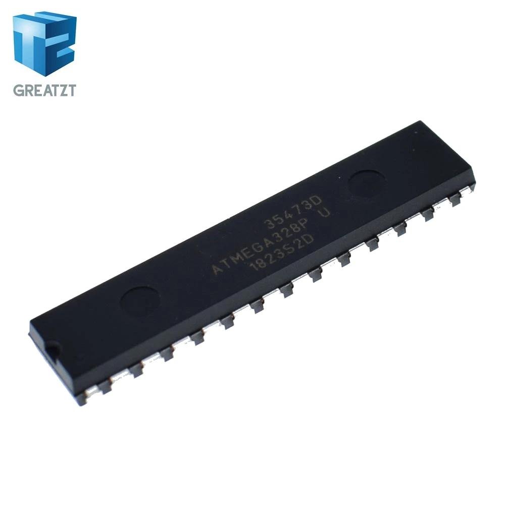 

GREATZT 1PCS ATMEGA328P-PU ATMEGA328 Microcontroller DIP28
