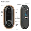 1080P Smart WIFI Doorbell Intercom Video Ring Door Bell With Camera IR Entry Door Alert Wireless Security Chime Door Cam Alarm ► Photo 3/6