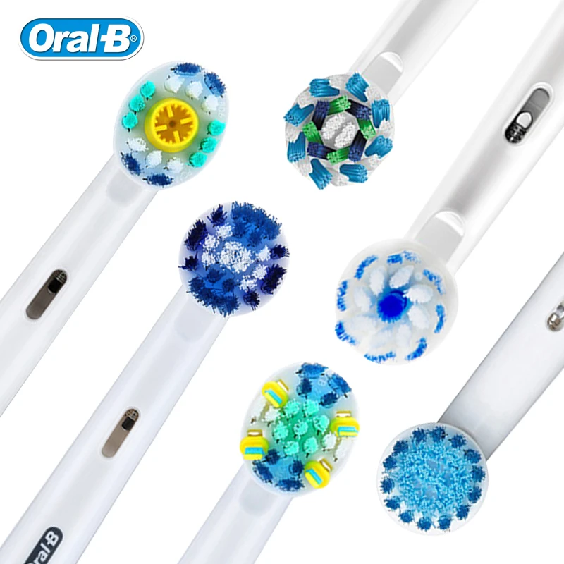 

Genuine Oral B Electric Toothbrush Heads Sensitive Replacement Brush Head For Oral B Vitality Rotator Electric Toothbrush Head