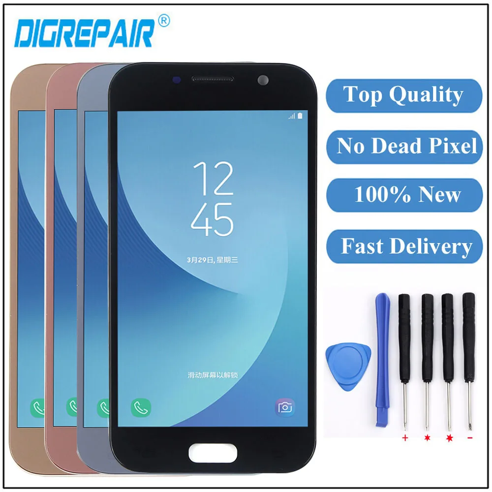 

A520f lcd For Samsung Galaxy A5 2017 LCD A520 SM-A520F LCD Display Digitizer Touch Screen For samsung a5 2017 Display A520 lcd