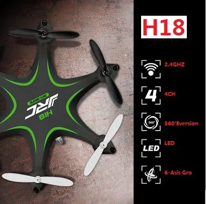 

New! JJRC H18 6-Axis 4CH mini drone kit RC Quadcopter 3D Rolling Headless Pocket rc electric helicopter kids toys dron drone