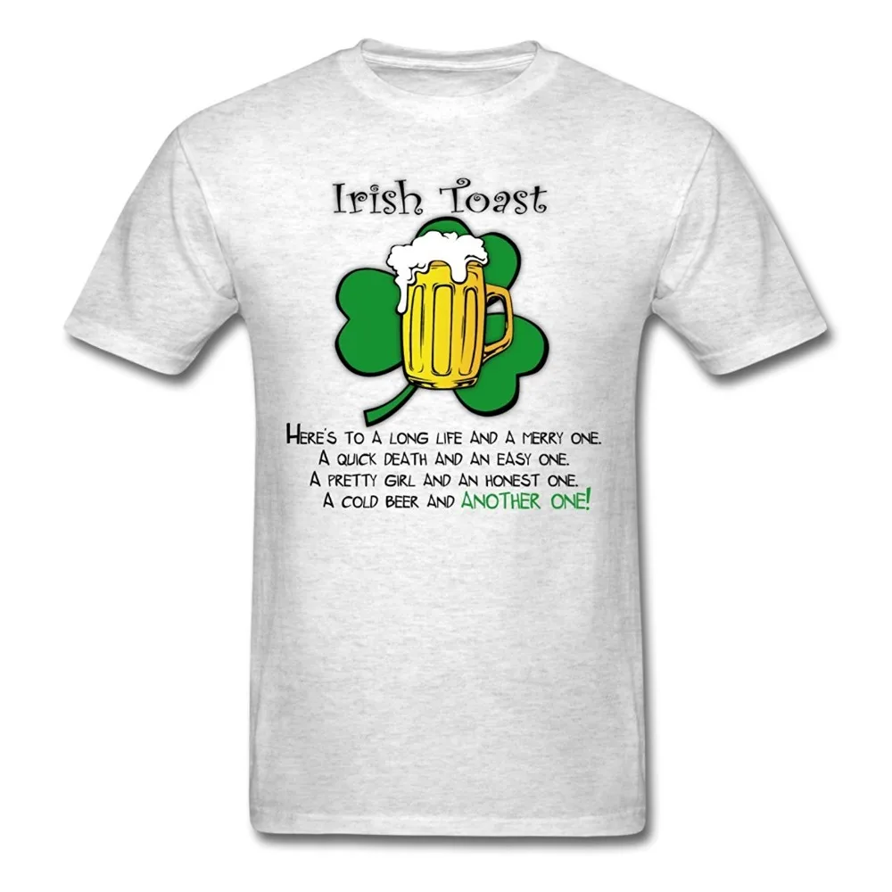 Make Your Own T Shirt Short Sleeve Irish Toast Men'S Print