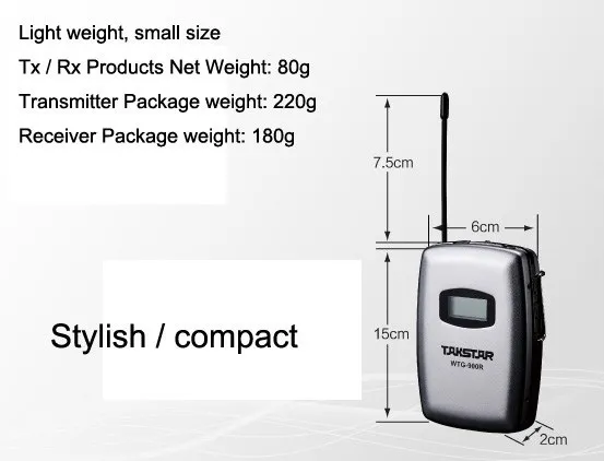 Takstar WTG 900 беспроводная цифровая система внутренней связи туристического гида