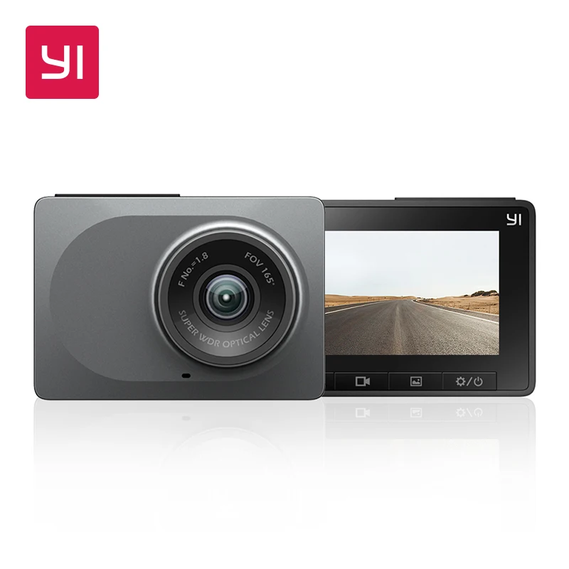 YI Smart Dash Camera WiFi Car DVR Night Vision HD 1080P 2.7