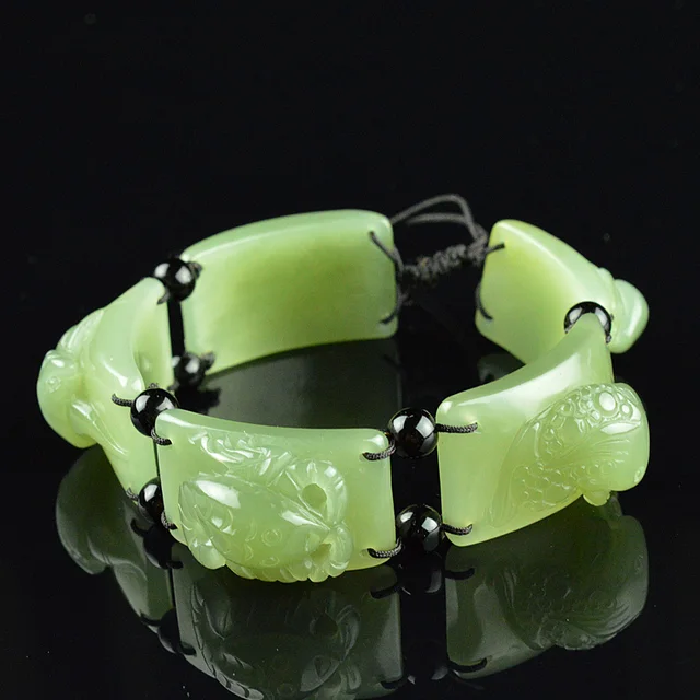 Natural Hetian Jade Ruling Bracelet Men S In Charm Natural Hetian Jade Ruling Bracelet Men S