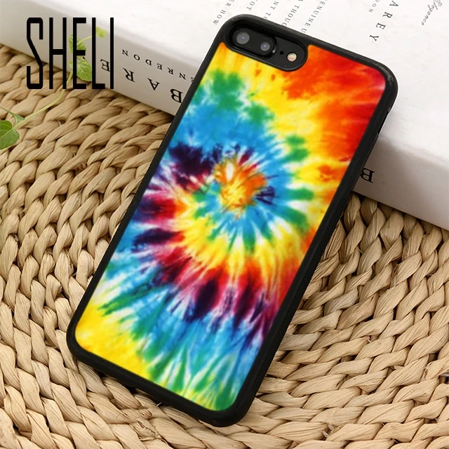 Чехол для телефона SHELI Tie Dye Spiral iPhone 5 6 6s 7 8 plus 11 pro X XR XS max Samsung S6 S7 edge S8 S9 S10 |