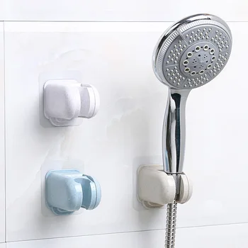 

vanzlife Punch-free shower bracket adhesive rust-proof fixed pedestal accessories adjustable rain shower nozzle base